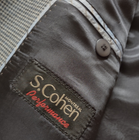 S. Cohen Montreal wool luxury blazer jacket - Picture 2 of 11